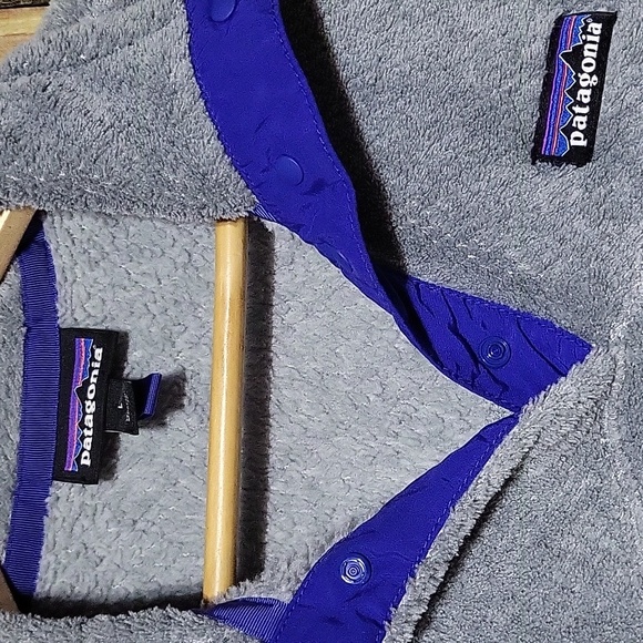 Patagonia Gray Snap Sweater - Picture 4 of 6